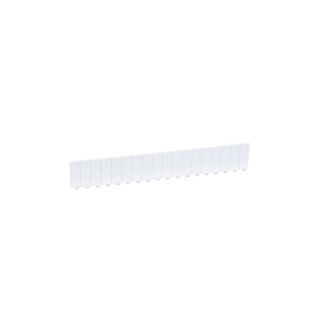 Rail Cover White 18 Modules 001664