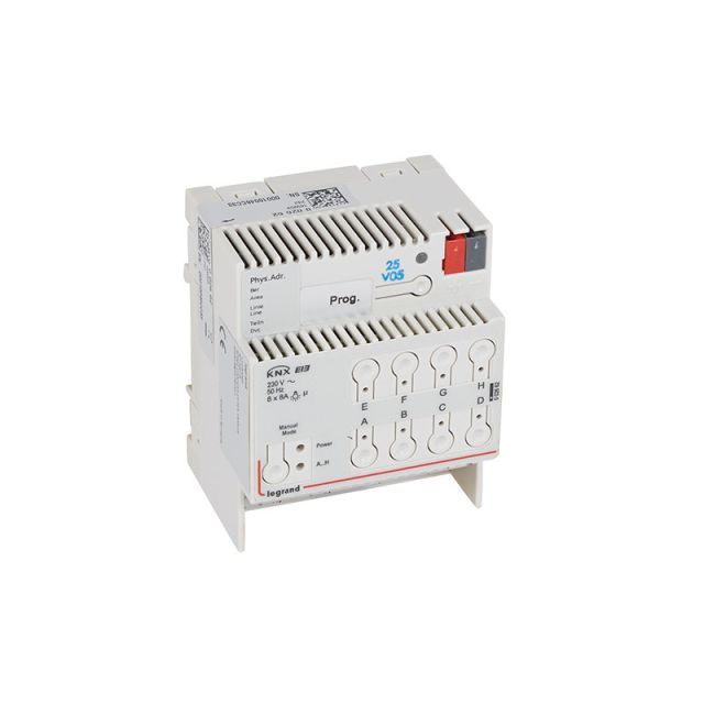 Mechanism On-Off 8 Ouputs Rail 8A Knx 002662