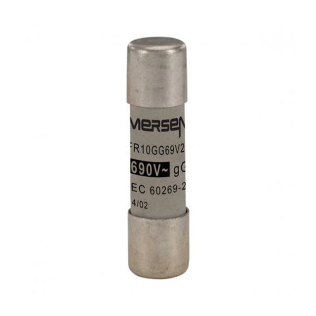 Cylindrical Fuse 10x38 2A 400-690V gG S302788