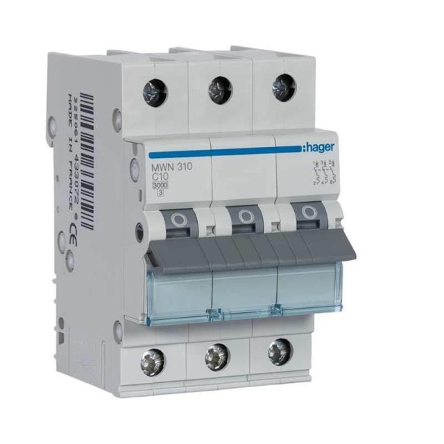 Miniature Circuit Breaker C 3kA  3-Poles  40Α MWN340