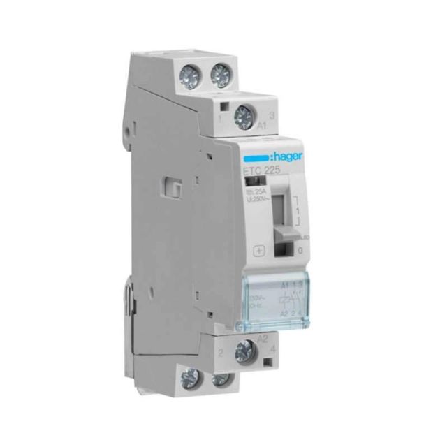 Ηλεκτρονόμος Ημέρας Νύχτας 230V 25A 2NO ETC225