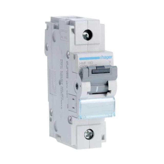 Miniature Circuit Breaker 10kA 1-Pole 100A HMF190