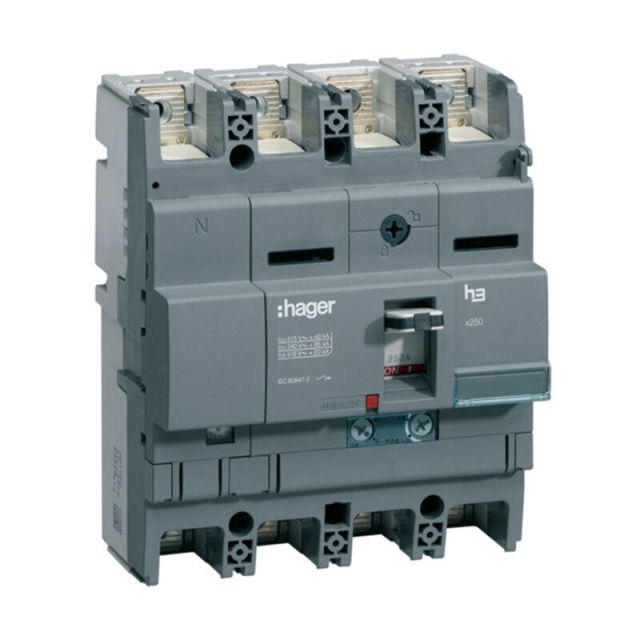 Αυτόματος Διακόπτης Ισχύος 40KA 4P 250A HNB251H