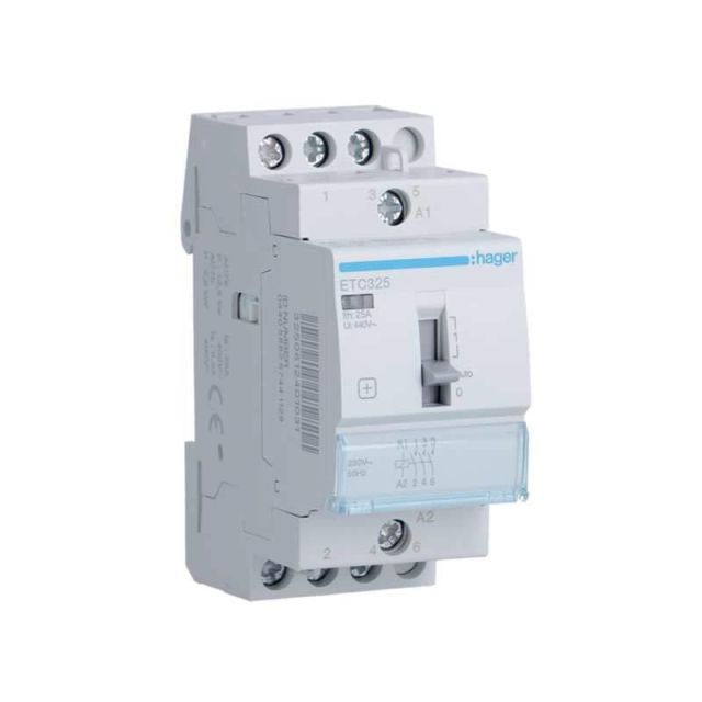 Contactor Day Night 3NO 25Α ETC325