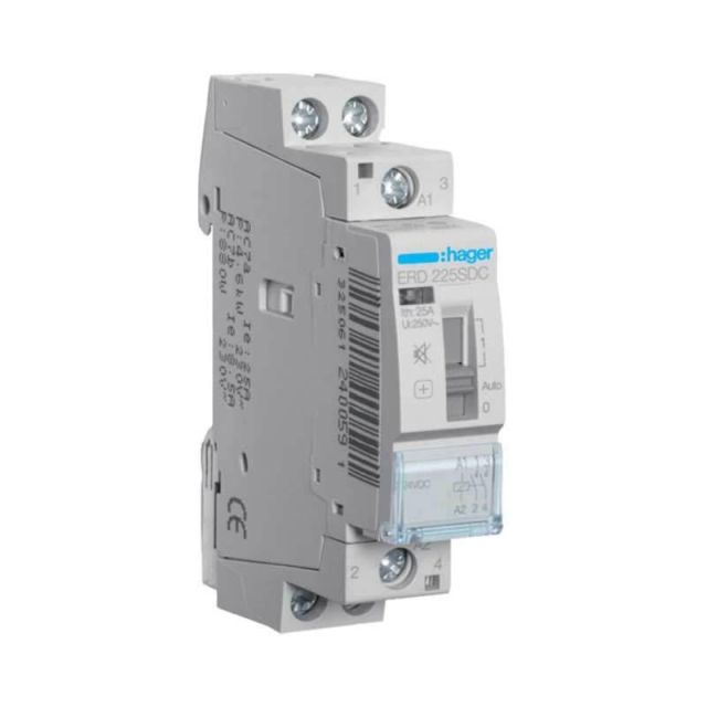 Ρελέ Εντολής 2NO Αθόυβο 25Α,24Vdc ERD225SDC