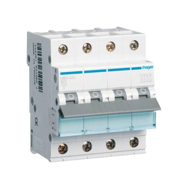 Miniature Circuit Breaker Β 6kA 4x25A MBN425