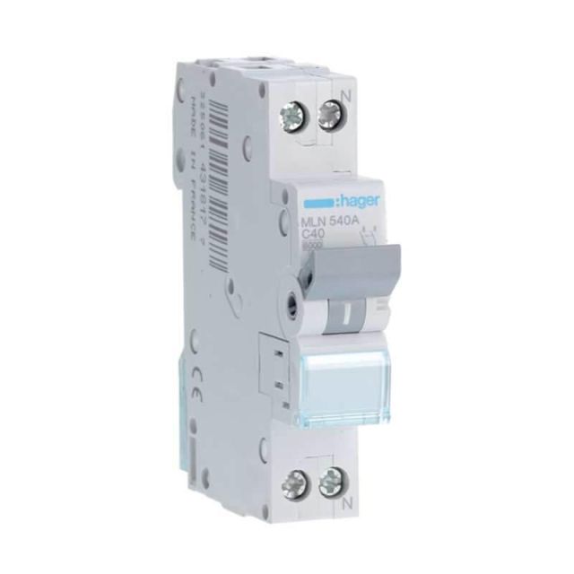 Miniature Circuit Breaker C 6kA P+N 25Α MLN525A