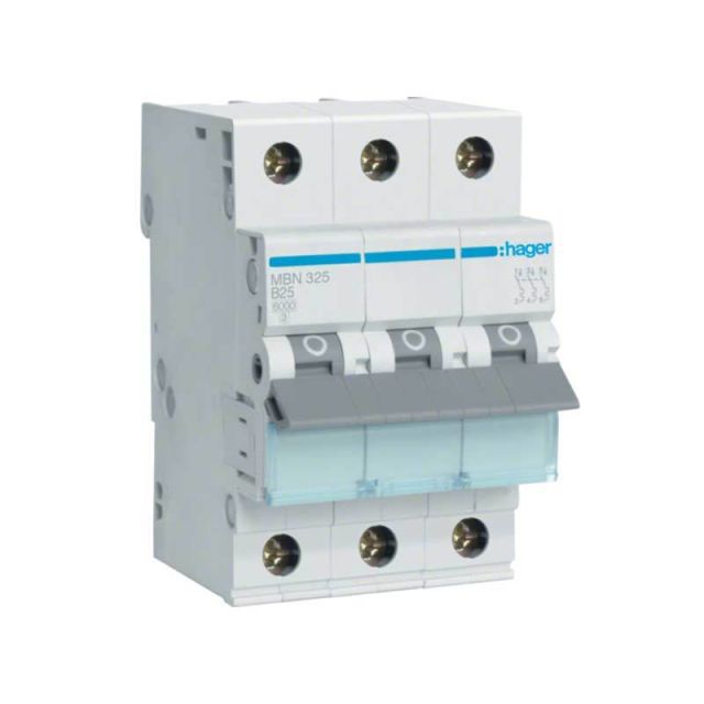 Miniature Circuit Breaker 10kA C 3x16A