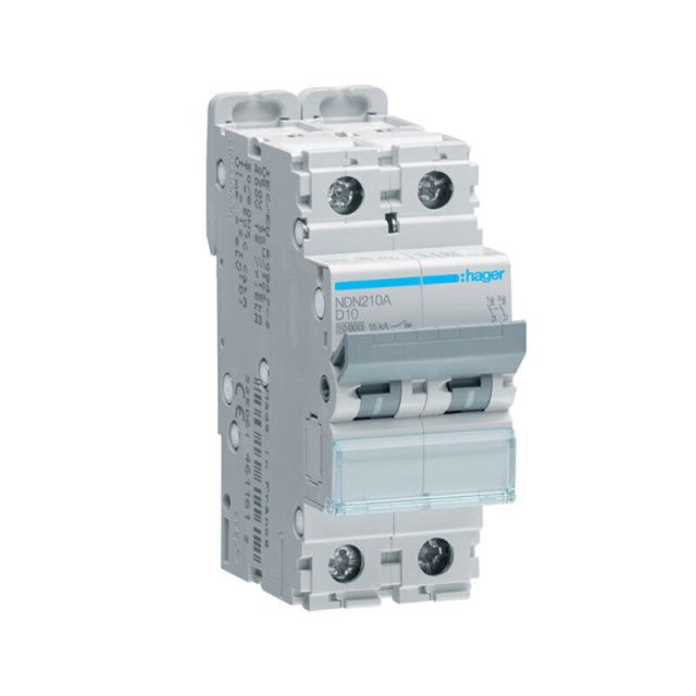 Circuit Breaker 10kA D 2x10A NDN210A
