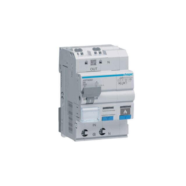 Leakage Relay AFDD A 30mA and Fuse 6kA B 16A ARF916D