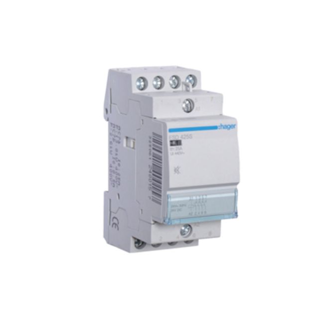 Ηλεκτρονόμος Αθόρυβος 24V 25A 4NO ESD425S