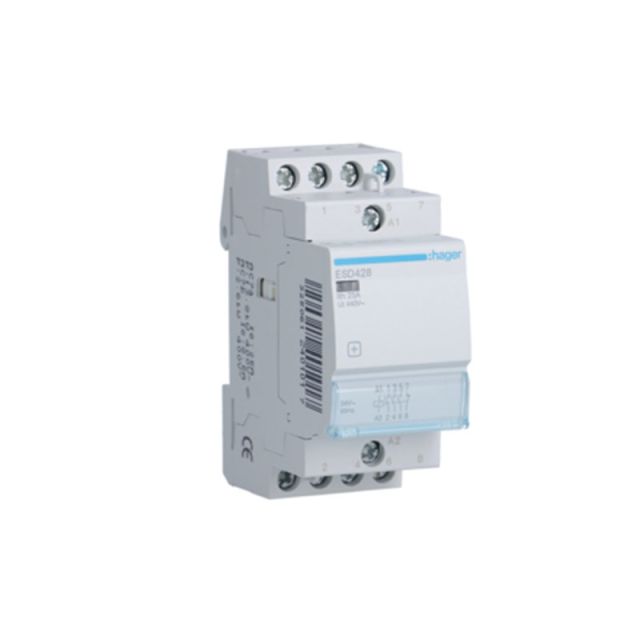 Ηλεκτρονόμος 24V 25A 3NO+1NC ESD428