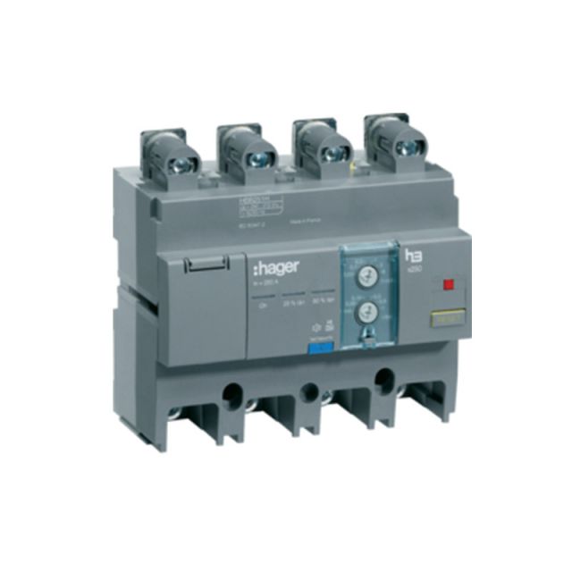 Διαφορικό Μπλοκ Σειράς 4P 250A HBB251H