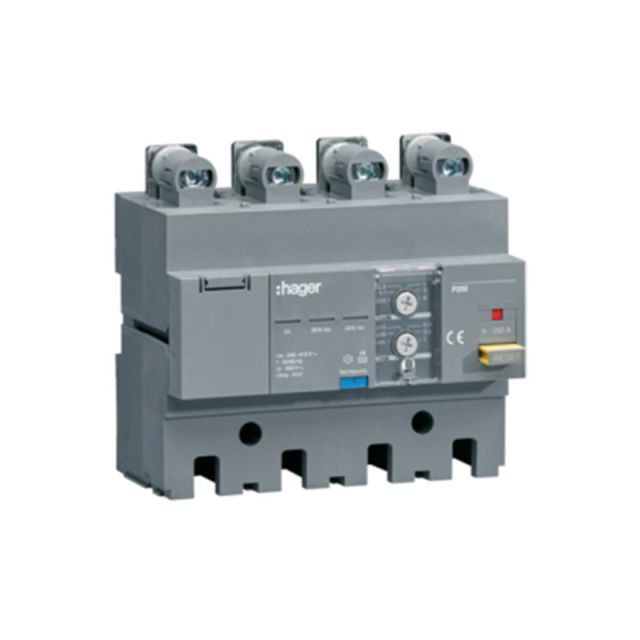 Διαφορικό Μπλοκ Ρυθμιζόμενο 4P 250A HBT250H