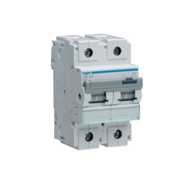 Miniature Circuit Breaker C 50kA 2X25Α HMX225