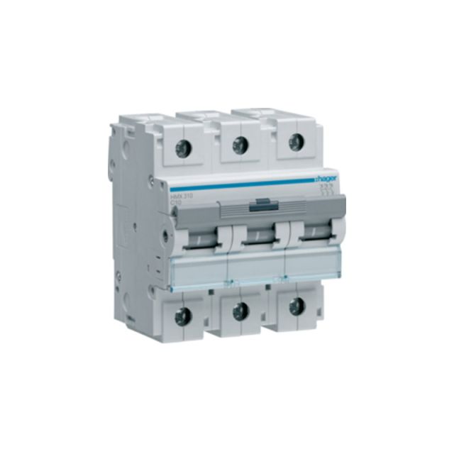 Miniature Circuit Breaker C 50kA 3X10Α HMX310