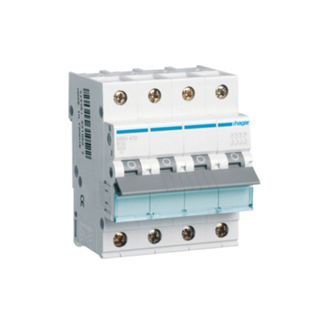 Miniature Circuit Breaker B 6kA 4X10Α MBN410