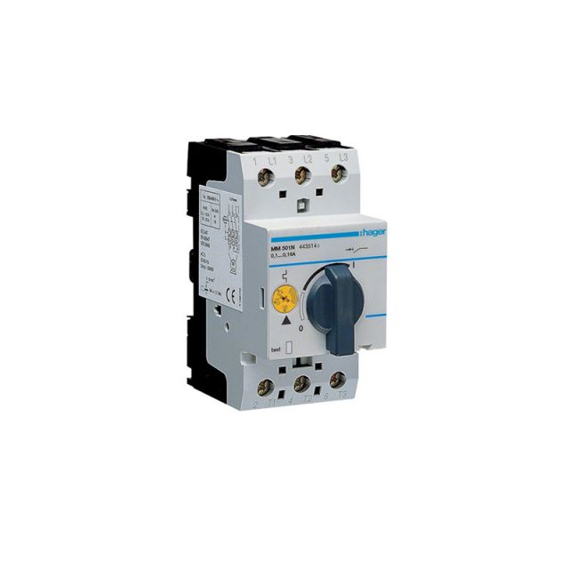 Thermal-Magnetic Switch Motor 0,1-0,16Α MM501N