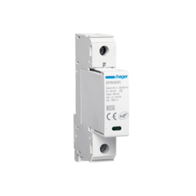 Surge Protection T2 1P 65kA TNC and Auxiliary Contact SPB165R