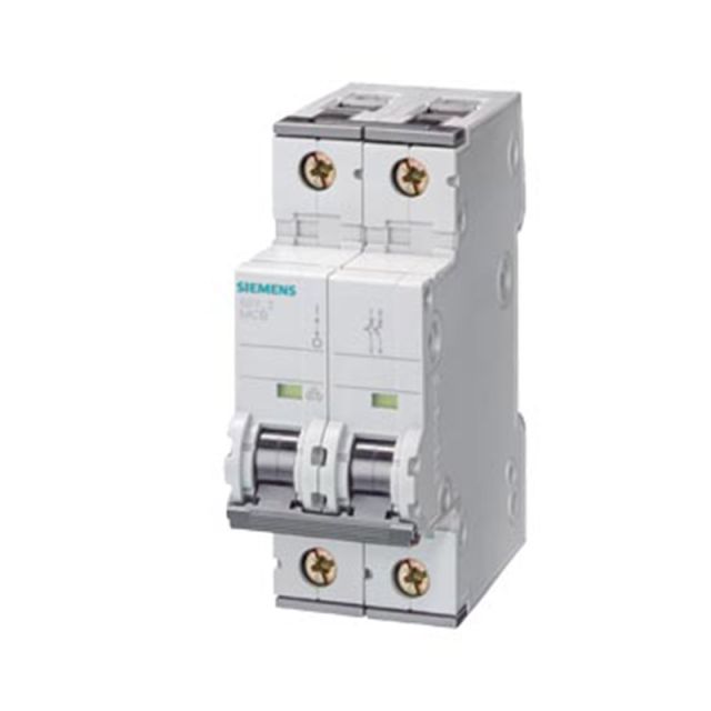 Miniature Circuit Breaker C 6A 2P 6kA 5SY6206-7