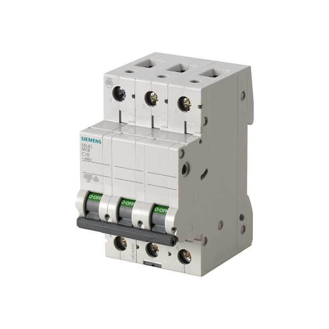 Circuit Breaker C63A 3P 6kA 5SL6363-7 400V 70MM