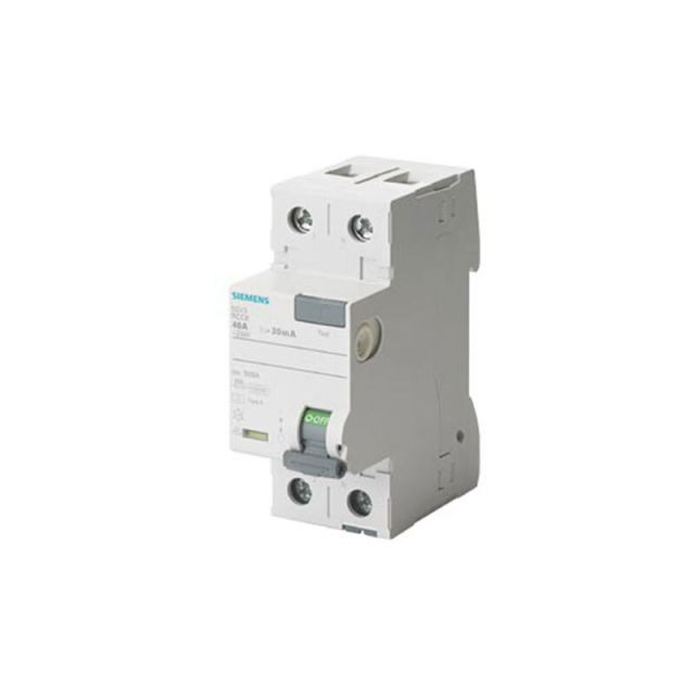 Leakage Relay 2Χ25A 30mA 5SV3312-6