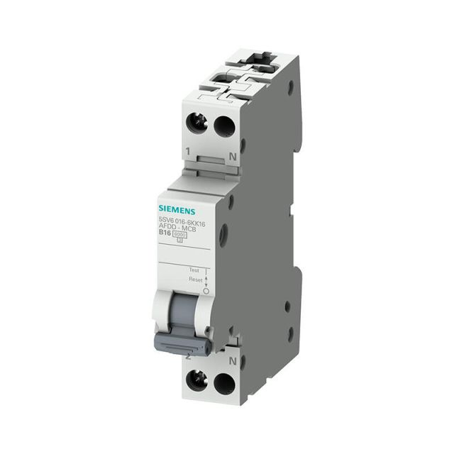 Μικροαυτόματος AFDD-MCB C10 1P+N 10A 230V 6kA Ανίχνευση Ηλεκτρικού Τόξου 5SV6016-7KK10