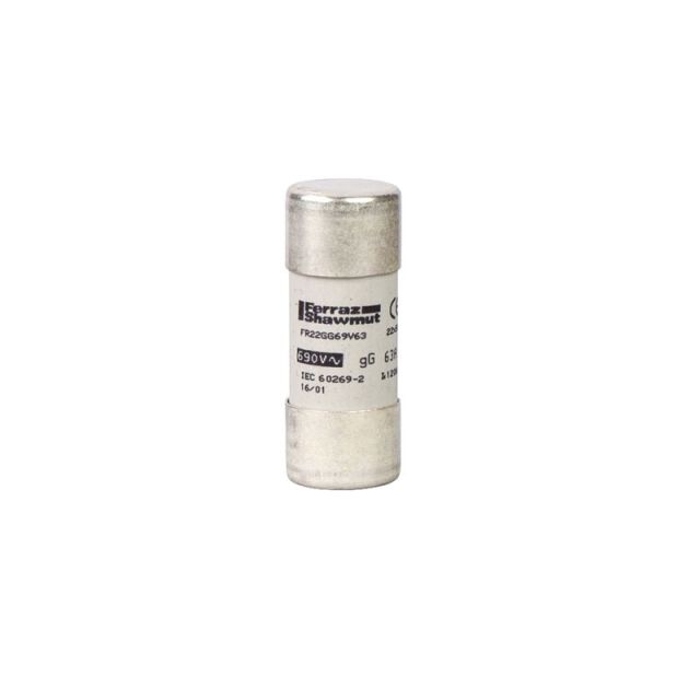 Cartridge Fuse 22x58mm gG 25A without Striker TeSys DF2FN25