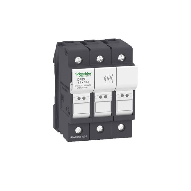 Fuse Carrier TeSys DF/LS1/GK1 3P 25A 8,5x31,5mm DF83