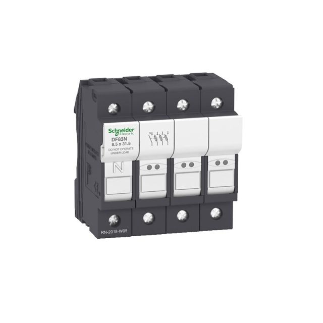 Fuse Carrier TeSys DF/LS1/GK1 3P 25A 8,5x31,5mm DF83N