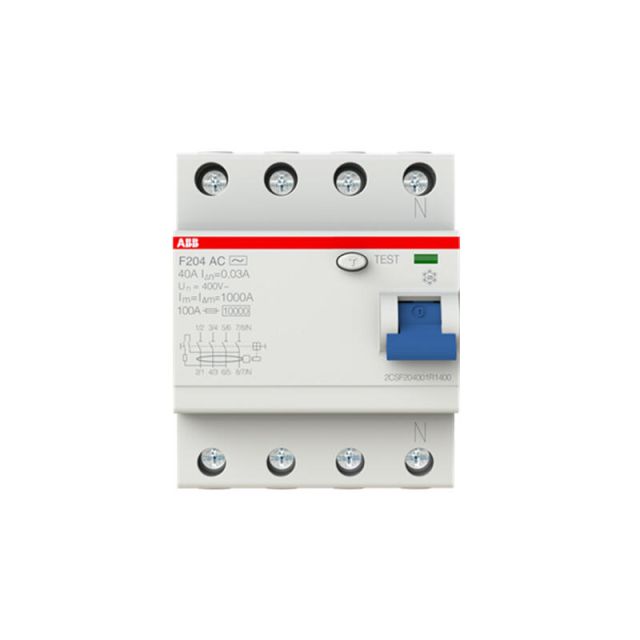 Residual Current Circuit Breaker F204AC-80/0.03