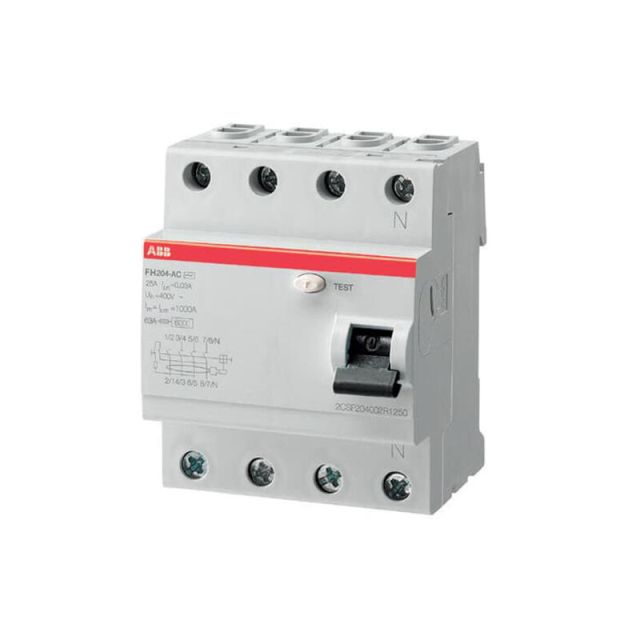 Residual Current Circuit Breaker FH 204AC-63/0.3