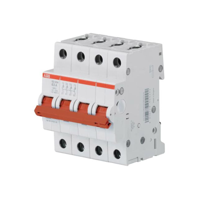 Rail-Switch 4P 32A SD204-32
