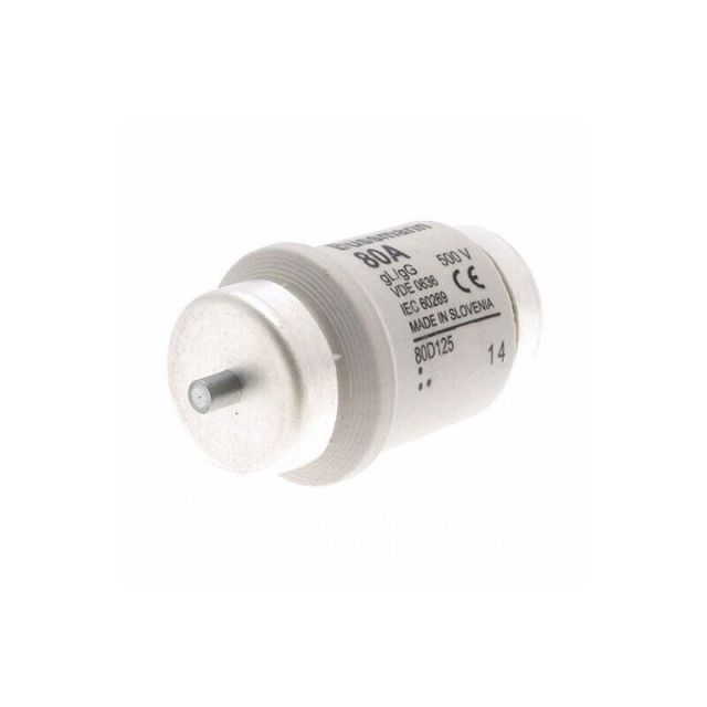 Fuse D 80A DIV R1/4 gG 500VAC