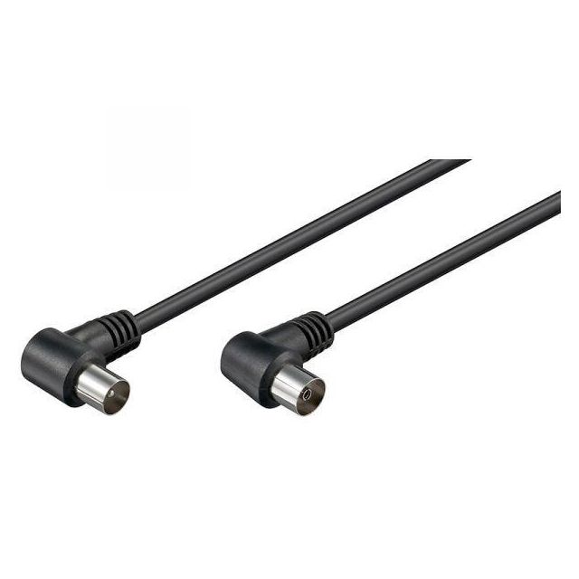 Angled Cable TV PAL M/F 1.5m AV110-06N BLS LNC 02.006.0122