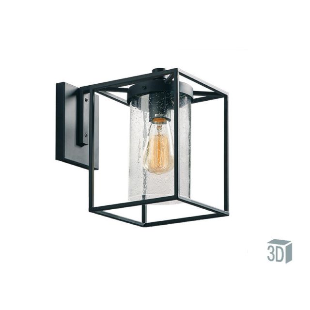 Outdoor Wall Light E27 Black Matty 4134700