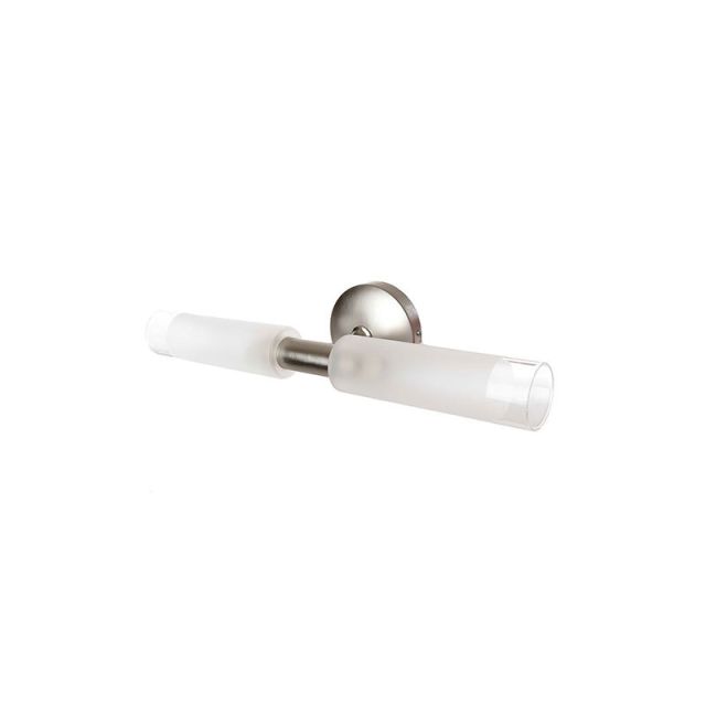 Glass Bathroom Wall Lamp Nickel Mat 1039