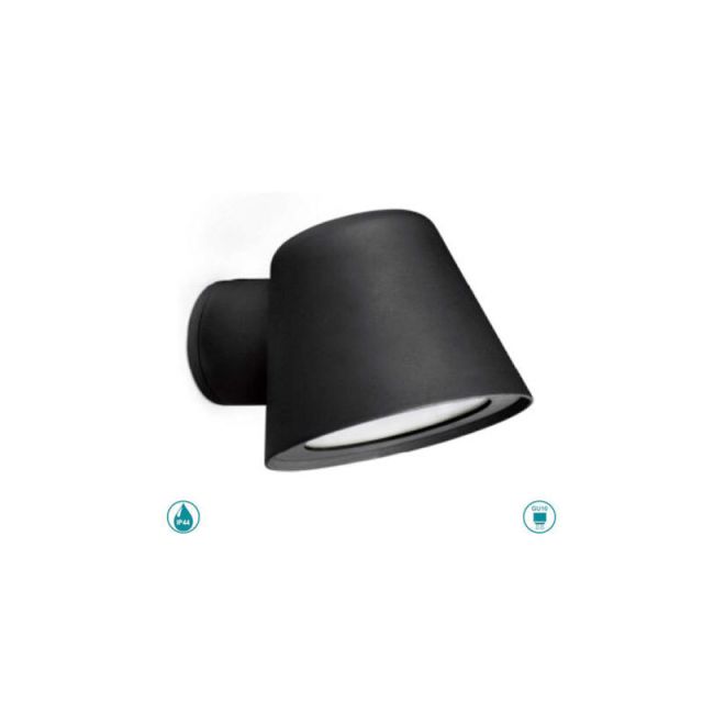 Wall Light MARC GU10 Aluminium Black 4176400