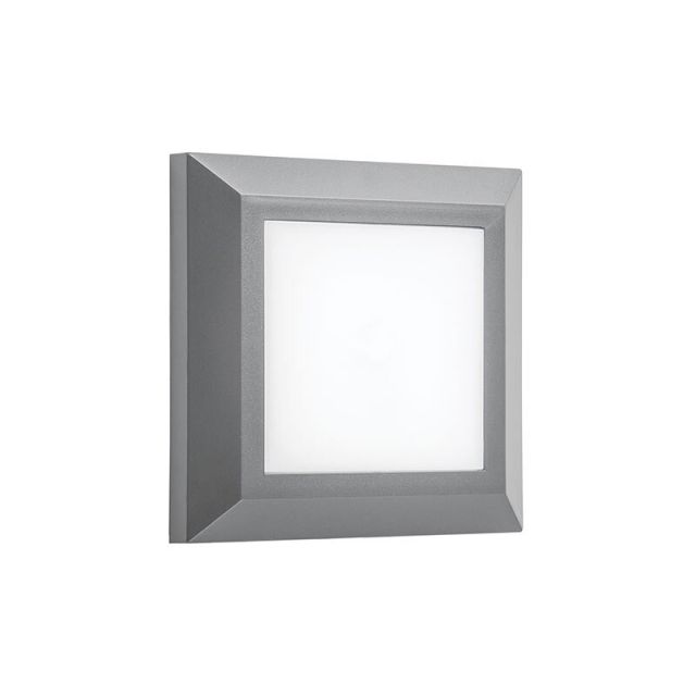 Απλίκα Εξωτερικού Χώρου LED 3W 3000K Γκρί VK/02025/G/W