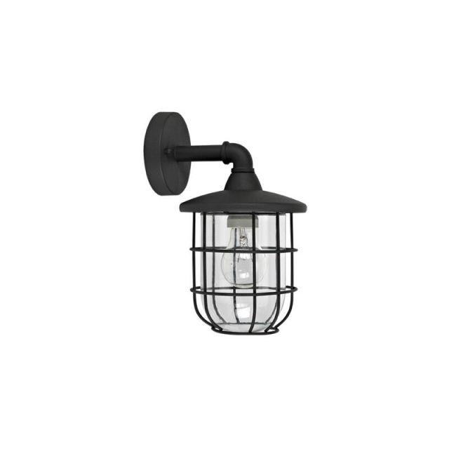 Outdoor Wall Light E27 Black Alfredo 4178400