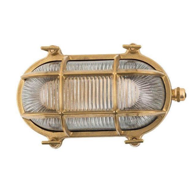Outdoor Bulkhead E27 Brass 105114