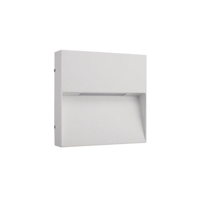 Απλίκα Εξωτερικού Χώρου Τετράγωνη Led 220-240V 4.5W 3000K 523Lm CRI80 IP54 Λευκή VK/02056/W/W 75169-