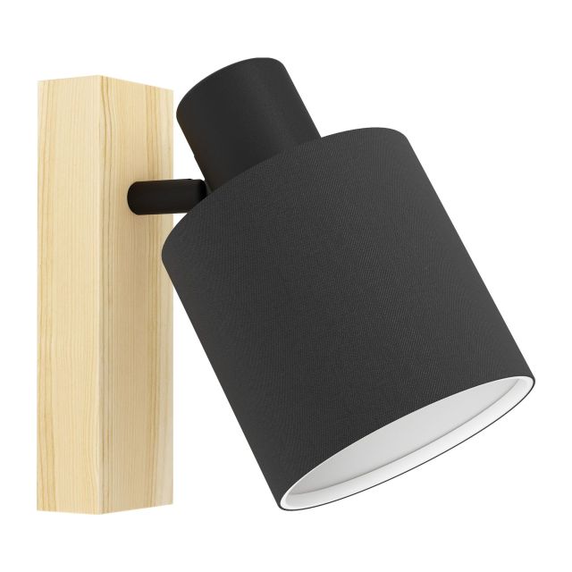 Wall Lighting E27 Wood-Black Batallas 99488