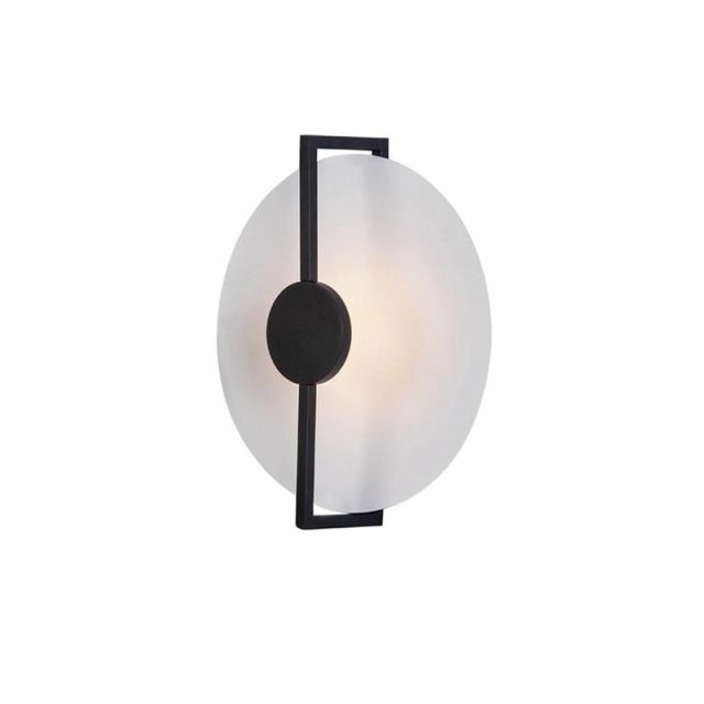 Απλίκα Τοίχου LED 13W 3000K Μαύρη 1910