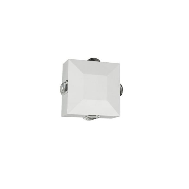 Απλίκα Χωνευτή Led 220-240V 4W 3000K 110lm CRI80 IP54 VK-02045-W-W Λευκό 75169-303692