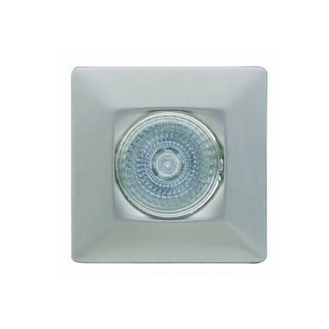 Σποτ Xωνευτό Oροφής Τετράγωνο Inox E14 R50 Τ106/Φ-ΙΝ