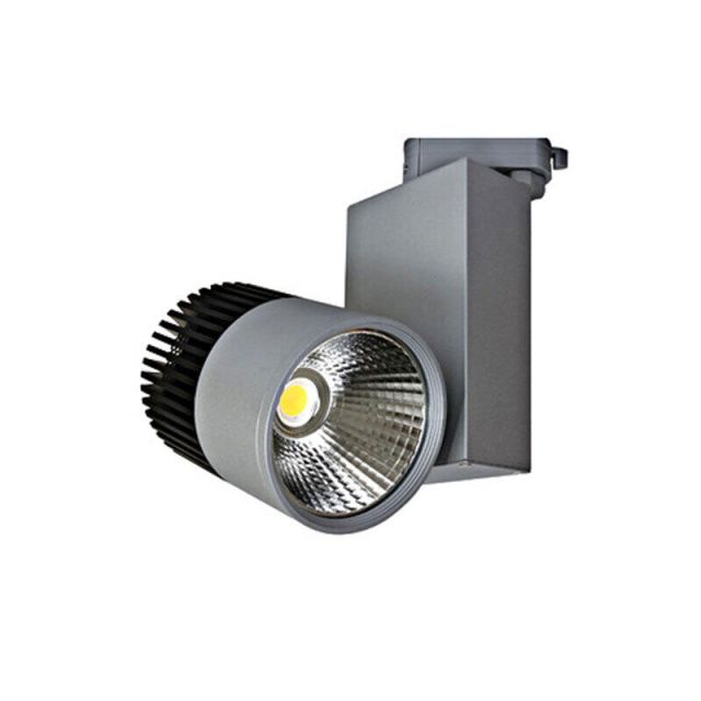 Rail Spot Adjustable LED 30W 4000K White Cob 65612T/W/C