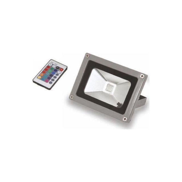 Flood Light with Remote Control LED RGB 10W 3-5416-07