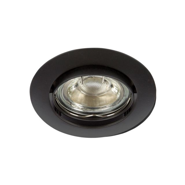 Recessed Adjustable Spot GU10 Black VK/03008G/B