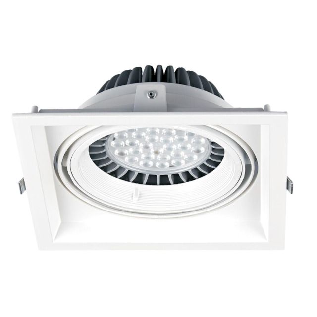 Recessed Adjustable Spot GU10 White VK/03116/W